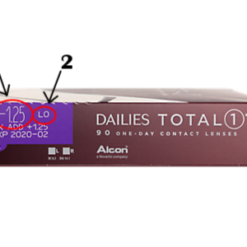 Dailies Total 1 Multifocal (90 Pack) Side